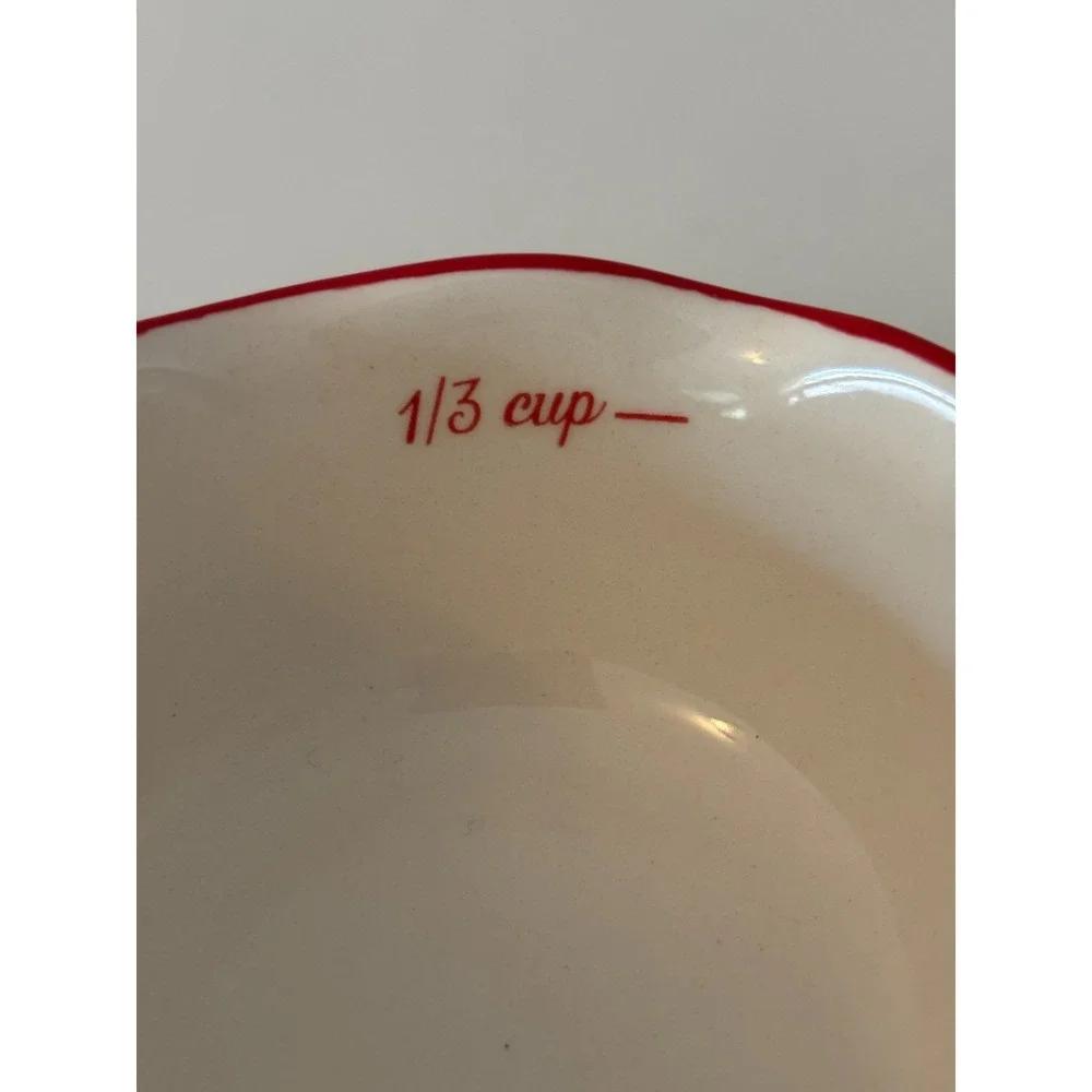 Pioneer Woman Nesting Measuring Cups Bowls Floral Pattern 4 Piece